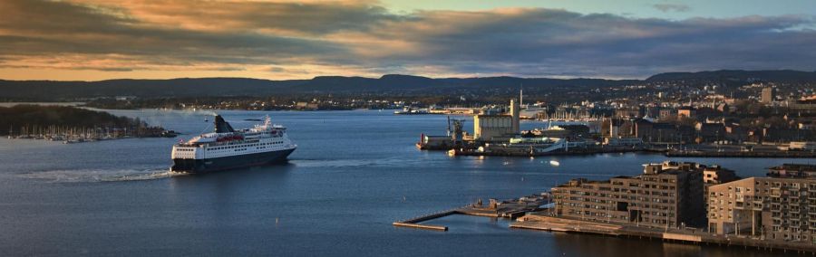 Mit der Fähre von Kiel nach Oslo